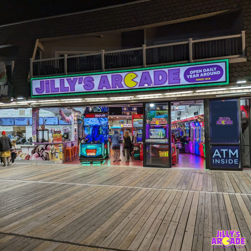 Jilly’s Arcade-Family Activities in Ocean City, NJ